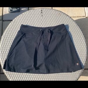 Black Fila Tennis or Golf Skirt